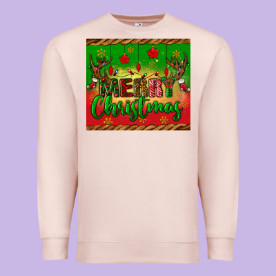Merry Christmas Tumbler Premium Sweatshirt Designed By Bundleandbundleshop