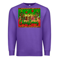 Purple merry christmas tumbler Premium Sweatshirt - BundleAndBundleShop