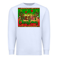 White merry christmas tumbler Premium Sweatshirt - BundleAndBundleShop