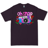 Plum Oh Snap Premium Tee - CowhideDigitalArt