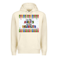 Sandshell see the ability not the disability Premium Hoodie - MaliasSmallBusiness