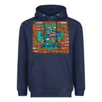Navy boom bitch get out the way Heavyweight Hoodie - HRA Design Shop