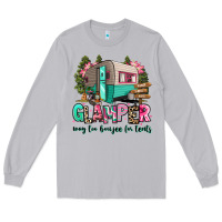 Moon Dust glamper way too boujee for tents 2 Long Sleeve Tee - RanaPortraitStore