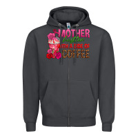 Smoke mother hustler wt a side of coffee Zipper Hoodie - texasbilliewilder