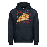 Navy you got a pizza my heart Urban Hoodie - MaliasSmallBusiness
