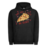 Pigment Black you got a pizza my heart Urban Hoodie - MaliasSmallBusiness