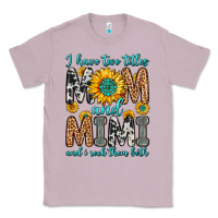 Lilac i have two titles mom and mimi and i rock them bot Classic Tee - Zillion Design Studio