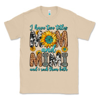 Mushroom i have two titles mom and mimi and i rock them bot Classic Tee - Zillion Design Studio
