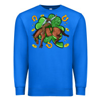 True Royal cowboy with shamrock Premium Sweatshirt - Artiststas