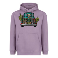 Lavender soldier truck Heavyweight Hoodie - CowhideDigitalArt