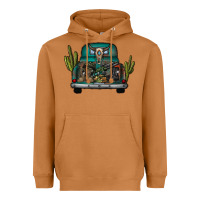 Meerkat soldier truck Heavyweight Hoodie - CowhideDigitalArt