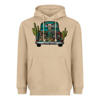 Mushroom soldier truck Heavyweight Hoodie - CowhideDigitalArt