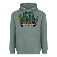 Sage soldier truck Heavyweight Hoodie - CowhideDigitalArt