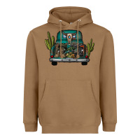 Toasted Coconut soldier truck Heavyweight Hoodie - CowhideDigitalArt