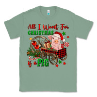 Sage all i want for christmas is a pig Classic Tee - FaDigitalArtStudio