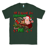 Sports Green all i want for christmas is a pig Classic Tee - FaDigitalArtStudio