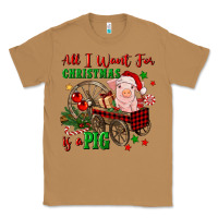 Toasted Coconut all i want for christmas is a pig Classic Tee - FaDigitalArtStudio