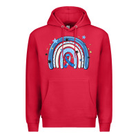 Cardinal in april wear blue autism awareness Premium Hoodie - MaliasSmallBusiness