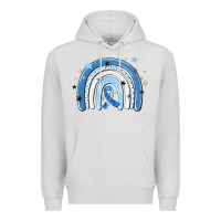 Dove Grey in april wear blue autism awareness Premium Hoodie - MaliasSmallBusiness