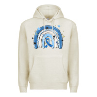 Oatmeal Heather in april wear blue autism awareness Premium Hoodie - MaliasSmallBusiness