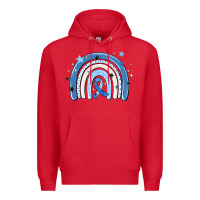 Red in april wear blue autism awareness Premium Hoodie - MaliasSmallBusiness