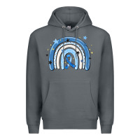 Rock in april wear blue autism awareness Premium Hoodie - MaliasSmallBusiness