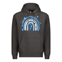 Smoke in april wear blue autism awareness Premium Hoodie - MaliasSmallBusiness