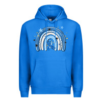 True Royal in april wear blue autism awareness Premium Hoodie - MaliasSmallBusiness