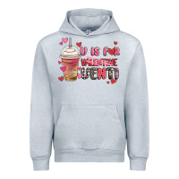 V Is For Valentine Venti Coffee Cup Urban Hoodie | Teevron