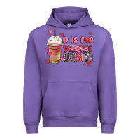 Tulip v is for valentine venti coffee cup Urban Hoodie - MaliasSmallBusiness
