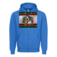 True Royal christmas heifers Zipper Hoodie - RanaPortraitStore