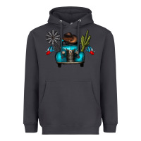 Smoke texas truck Heavyweight Hoodie - CowhideDigitalArt
