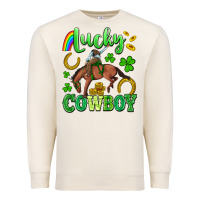 Lucky Cowboy Premium Sweatshirt | Teevron
