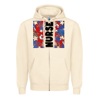Sandshell american nurse Zipper Hoodie - Zillion Design Studio