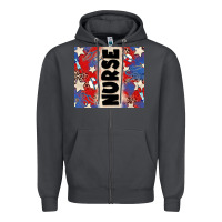 Smoke american nurse Zipper Hoodie - Zillion Design Studio