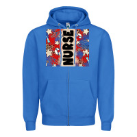 True Royal american nurse Zipper Hoodie - Zillion Design Studio