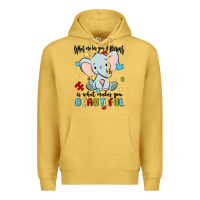 Antique Gold what makes you different is what makes you beautif Premium Hoodie - MaliasSmallBusiness