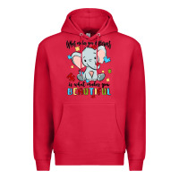 Cardinal what makes you different is what makes you beautif Premium Hoodie - MaliasSmallBusiness