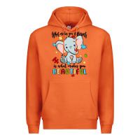 Carrot what makes you different is what makes you beautif Premium Hoodie - MaliasSmallBusiness