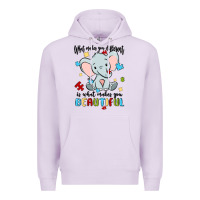Lilac what makes you different is what makes you beautif Premium Hoodie - MaliasSmallBusiness