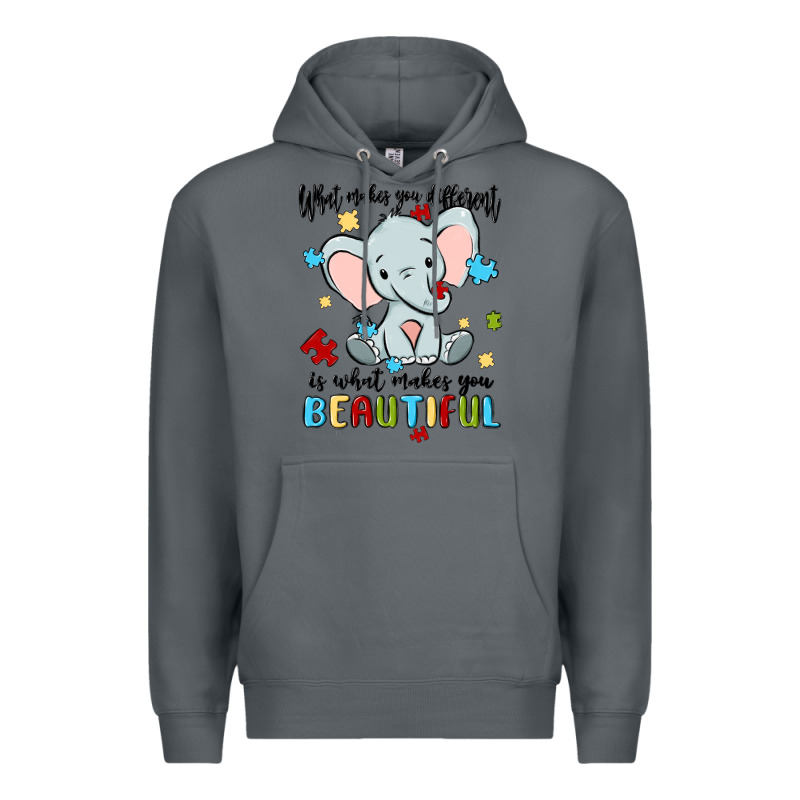 What Makes You Different Is What Makes You Beautif Premium Hoodie by MaliasSmallBusiness | Teevron