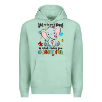 Seafoam what makes you different is what makes you beautif Premium Hoodie - MaliasSmallBusiness