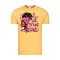 Vintage Mustard in october we wear pink Vintage Tee - BarkalooDesign