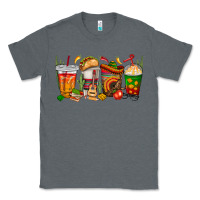 Charcoal Heather spanish teacher coffee cups Classic Tee - texasbilliewilder