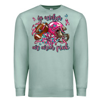 Seafoam in october we wear pink football Premium Sweatshirt - AdoDesignShop