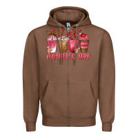 Chestnut mothers day coffee cups Zipper Hoodie - texasbilliewilder