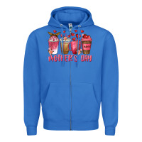 True Royal mothers day coffee cups Zipper Hoodie - texasbilliewilder