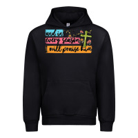 Black and in every season i will praise him Urban Hoodie - MaliasSmallBusiness