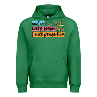 Emerald and in every season i will praise him Urban Hoodie - MaliasSmallBusiness