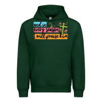 Forest Green and in every season i will praise him Urban Hoodie - MaliasSmallBusiness